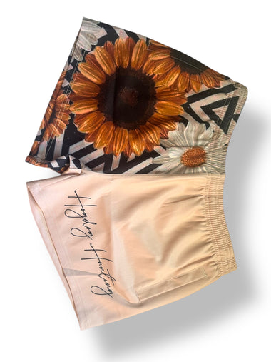 Sunflowers Footy Short (Printing Error)
