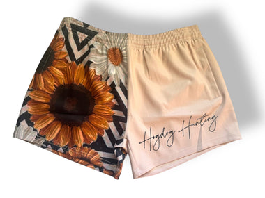 Kids Sunflower Shorts (PRINTING ERROR)