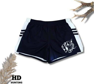 Kids  Black & White Footy Short’s