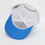 Blue And White Trucker Cap