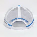 Blue And White Trucker Cap