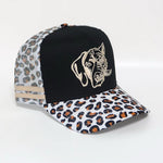 Black And Leopard Trucker Cap