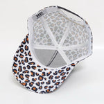 Black And Leopard Trucker Cap