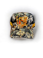 Camo and orange Cap