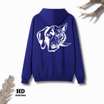 Royal in Blue Hoodie Adult