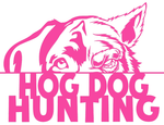 Hogdog Hunting Car sticker